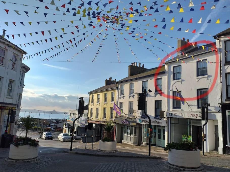 Beautiful And Bright !! Town/Harbour Apartment #2 Penzance Kültér fotó